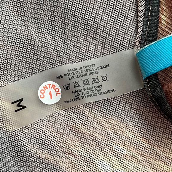 Jaded London Swim Sunset Dreamer Sheer Backless Mini Dress Medium Swim Cover Up - Picture 10 of 10